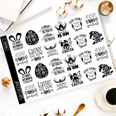 Easter Quotes || Deco Sheet